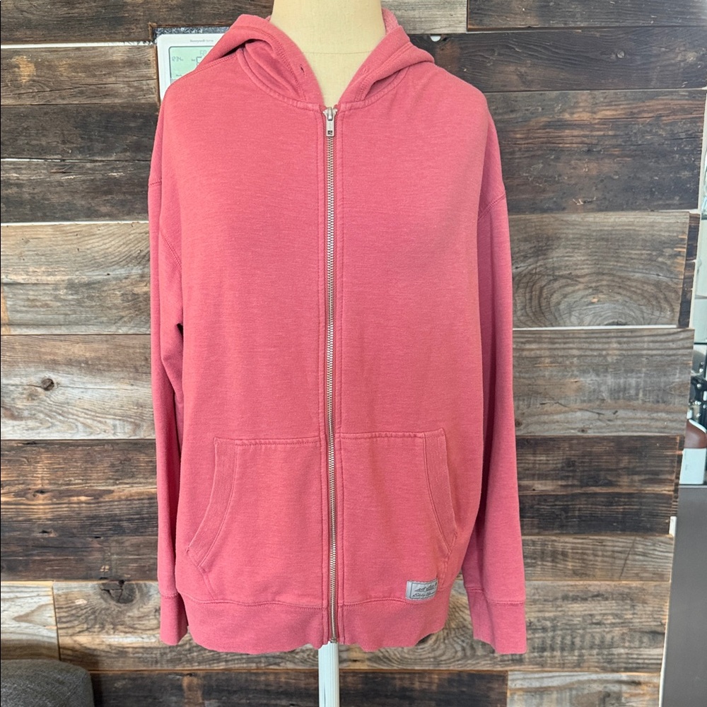 Eddie Bauer Coral Zip-Up Hoodie